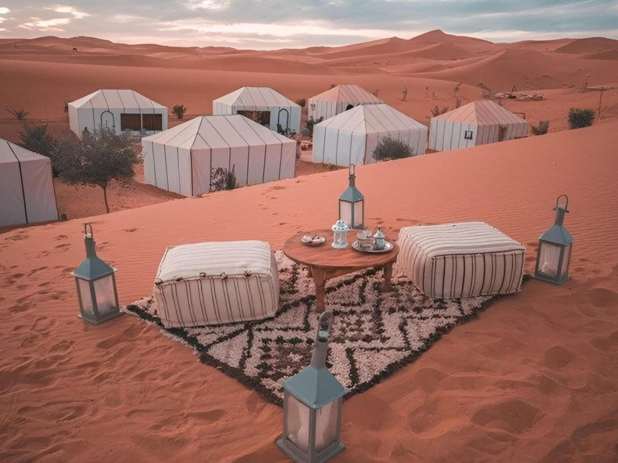 Exceptional Luxury Camp Hotel Merzouga Bagian luar foto